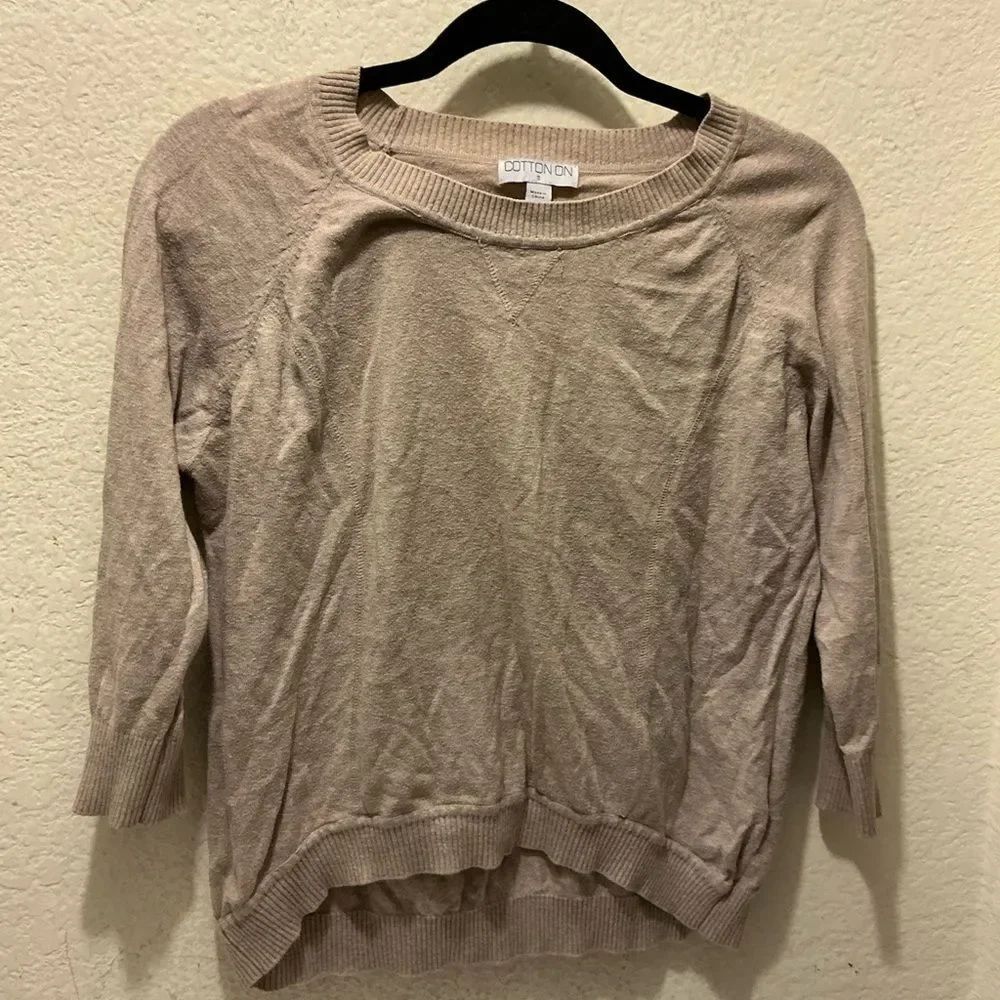 Cotton On Beige Sweater
